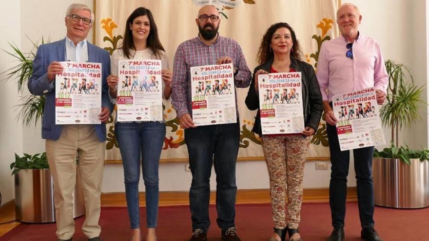 Siete kilómetros de marcha solidaria por la Hospitalidad Santa Teresa