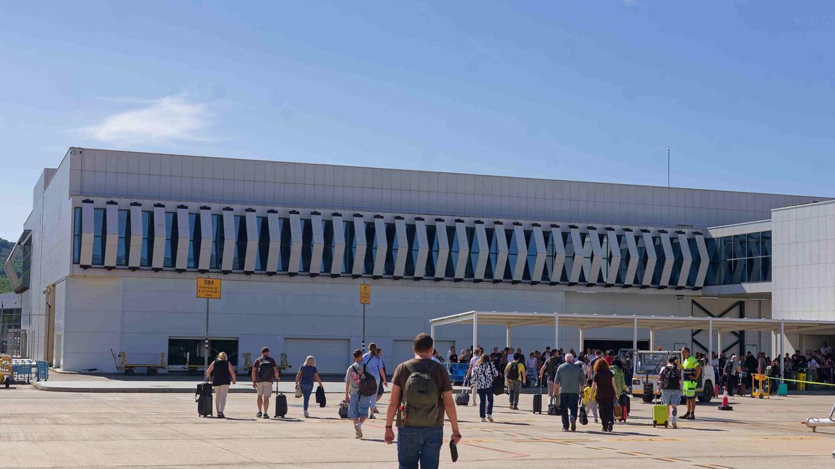 Instalaciones del aeropuerto de Castellón.