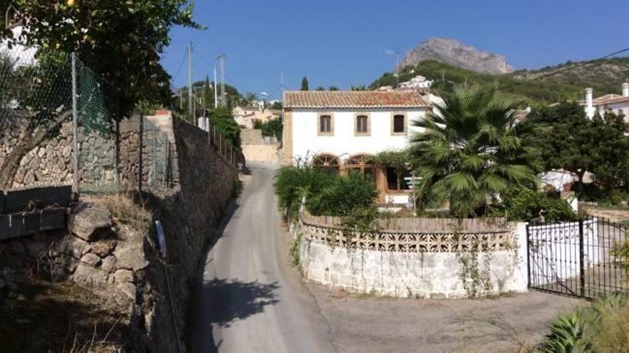 Xàbia prevé tirar cinco casas históricas para abrir una avenida de 14 metros