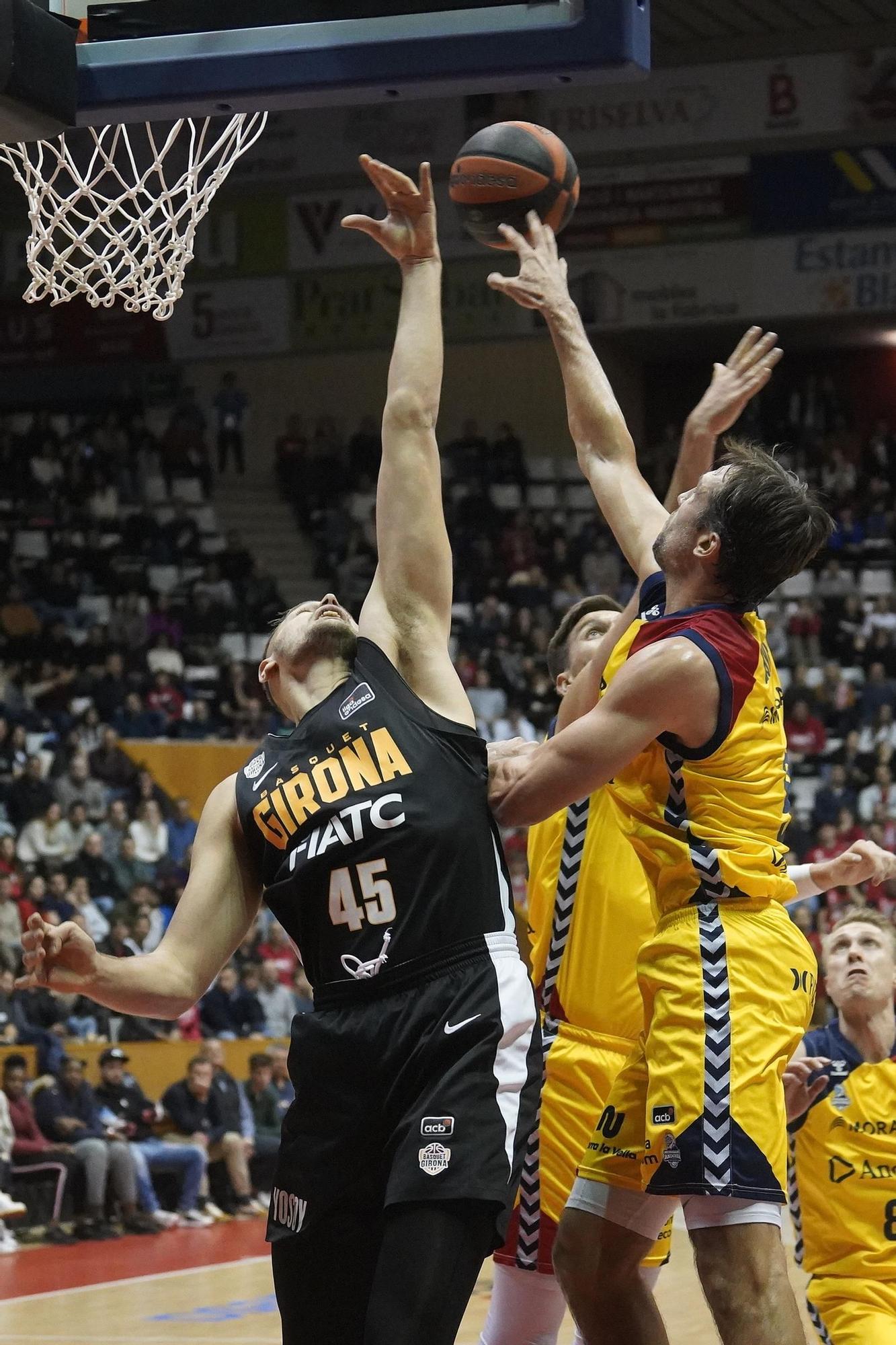 Les millors imatges del Bàsquet Girona - Morabanc Andorra