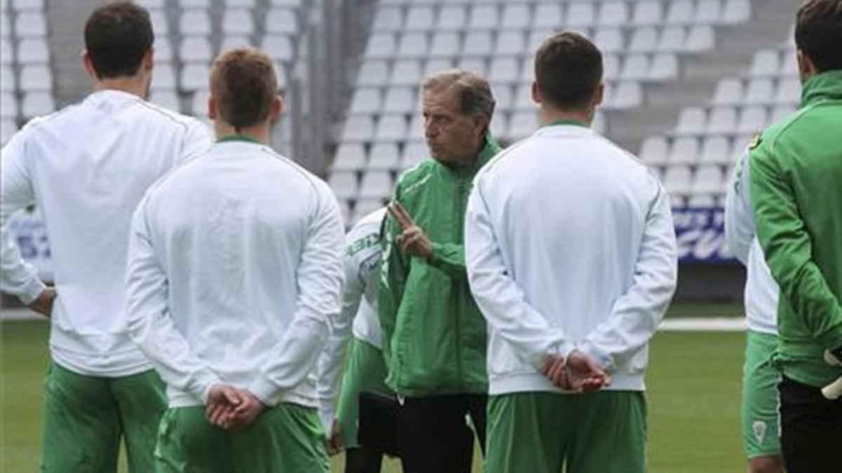 El Córdoba regresa a los entrenamientos con una doble sesión