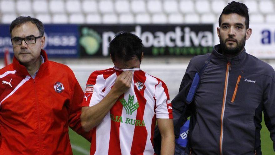 Agapito Sánchez Vega y Pedro Lucas, con Diego Ortiz.