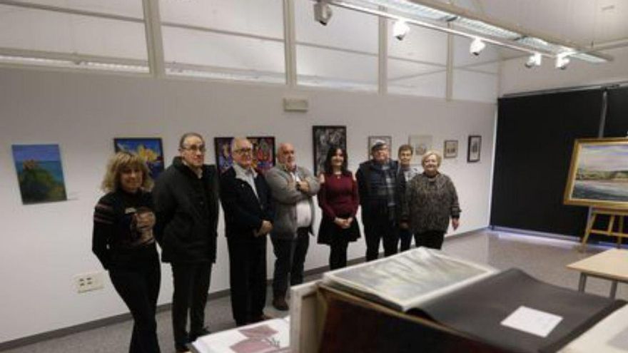 Artistas avilesinos solidarios con Valencia