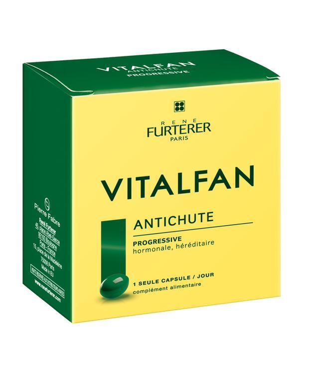 Soluciones a la caída de cabello, Vitalfan cápsulas Anticaída progresiva Rene Furterer