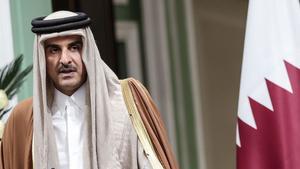 El emir de Qatar Tamim bin Hamad Al Thani.