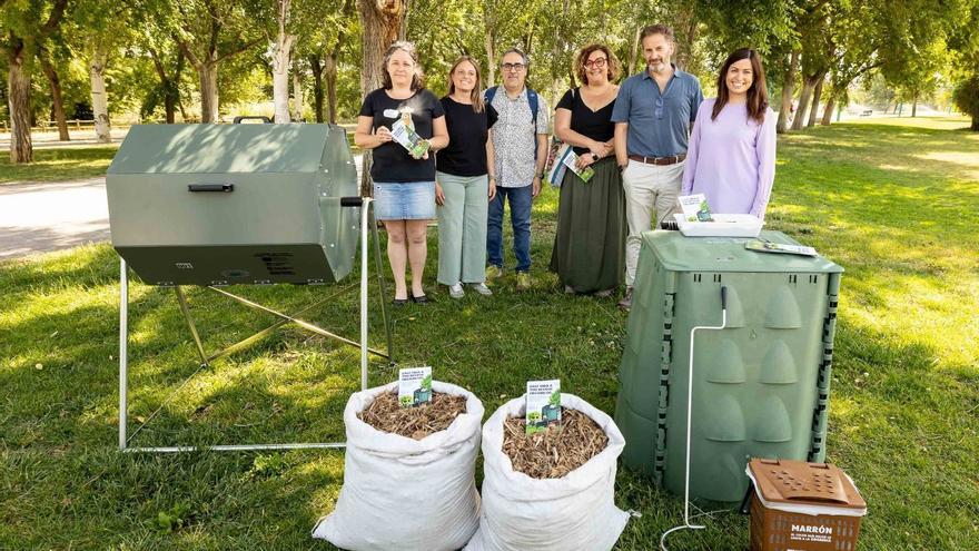 Zaragoza facilitará 930 compostadoras para elaborar abono natural dedicado a huertos y jardines vecinales