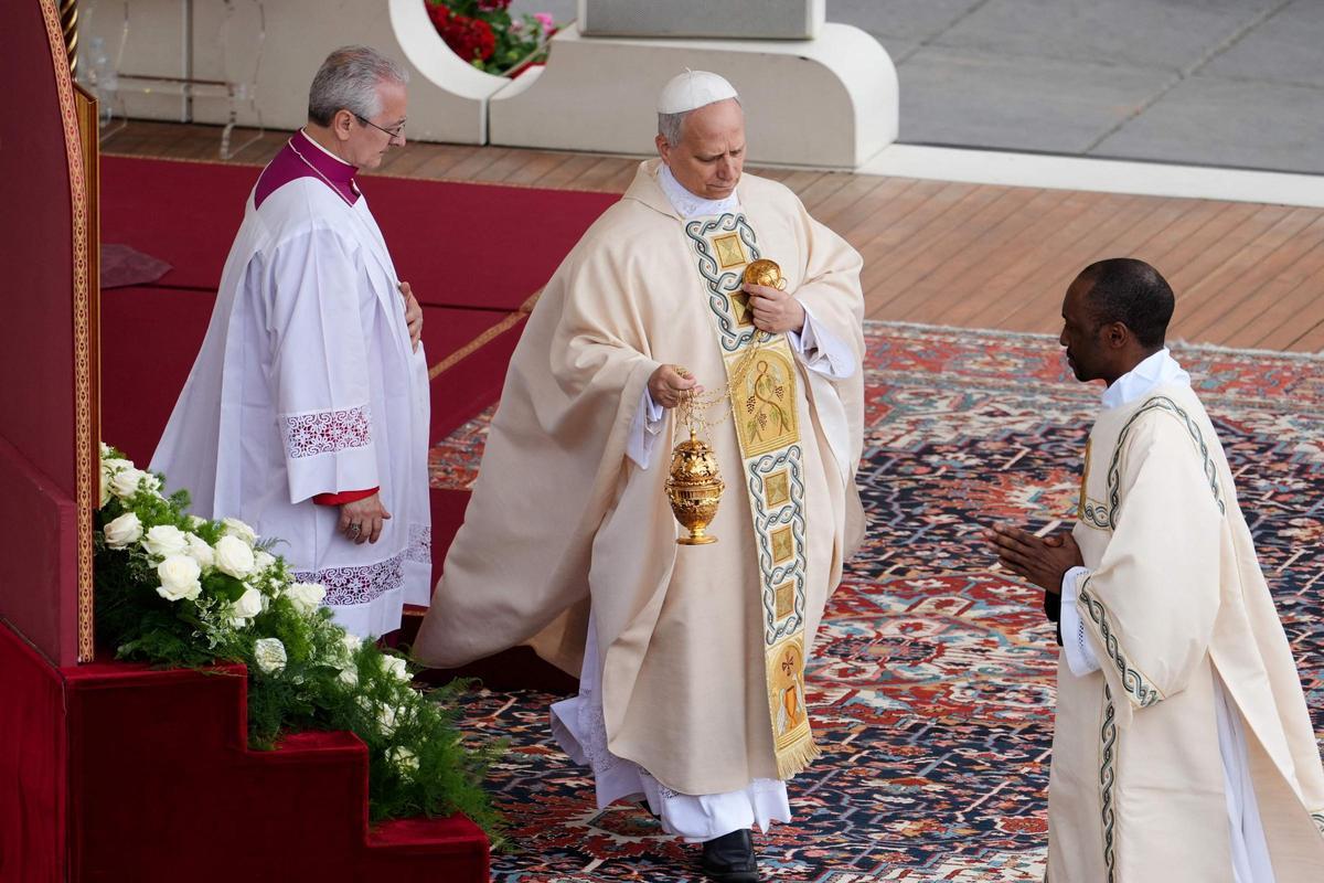 Misa de inicio del pontificado del papa León XIV