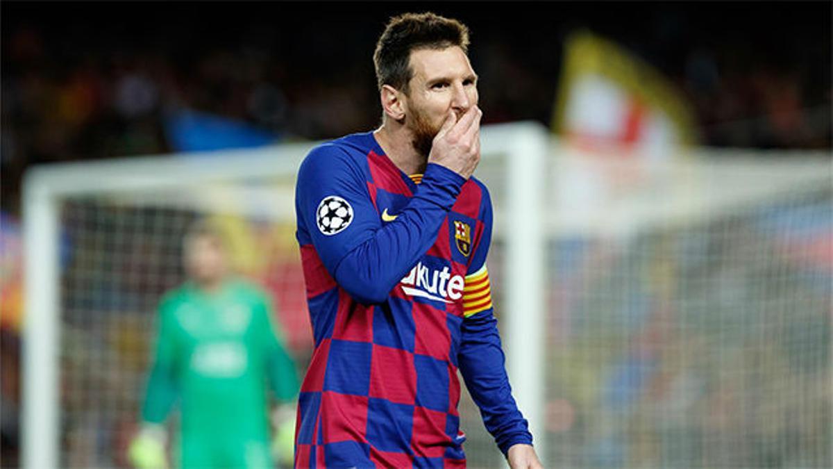 La escuadra evitó un golazo de Messi