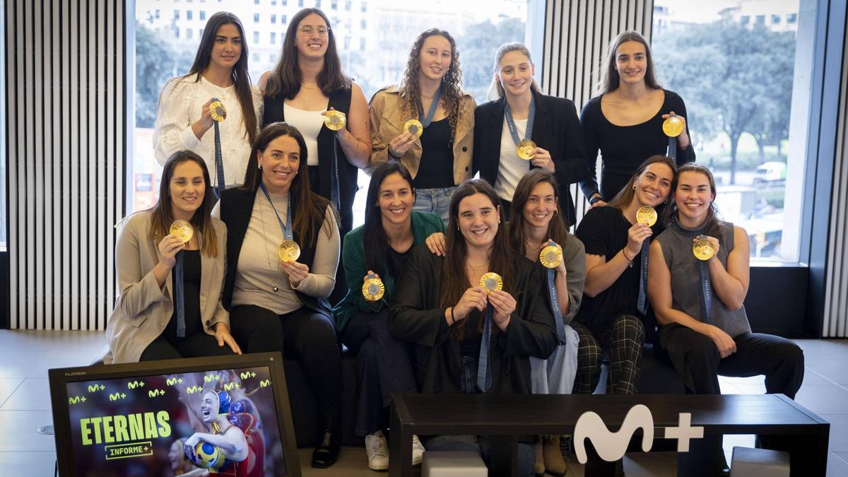 Presentación del documental Eternas, sobre el equipo femenino de waterpolo oro olímpico en París.