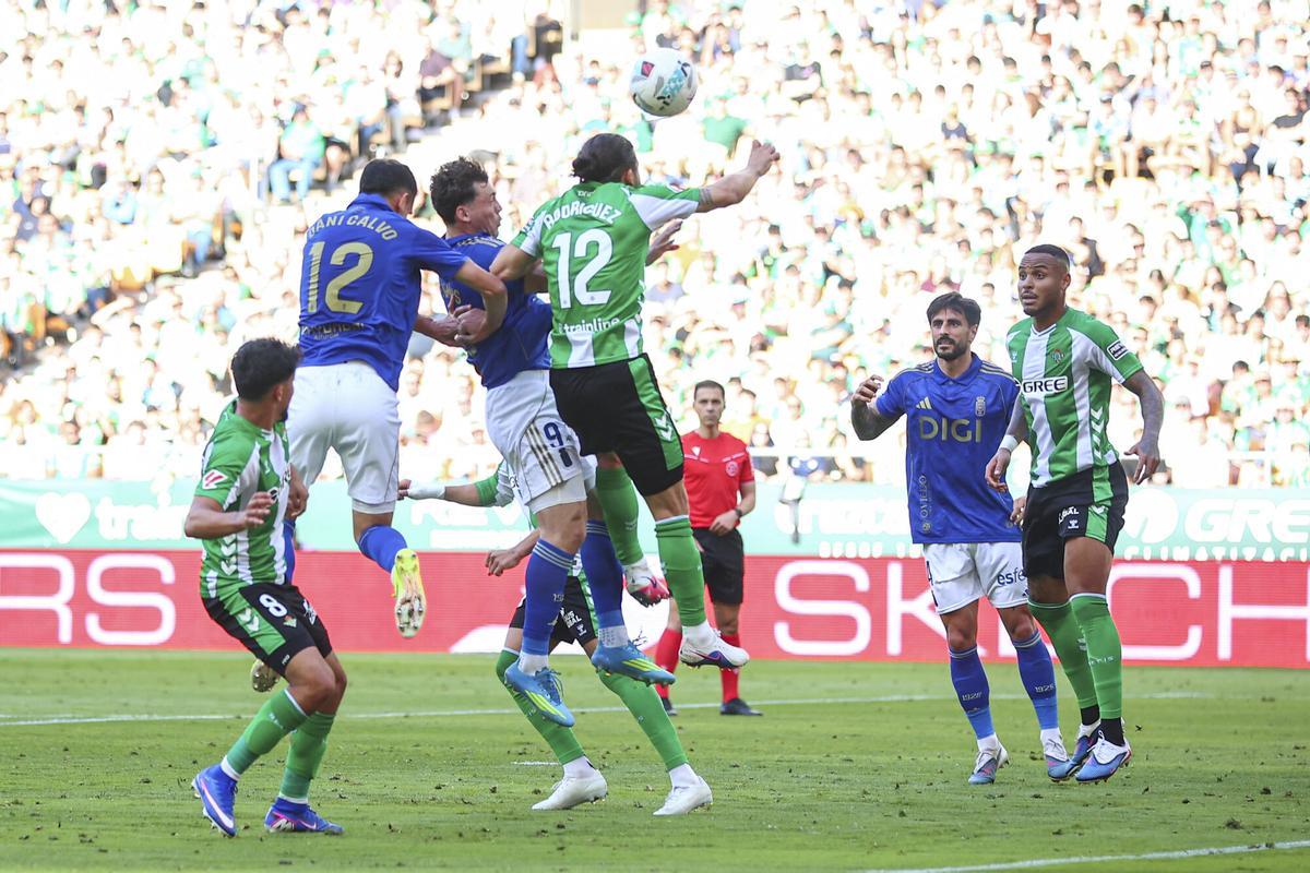 Así fue el partido entre el Real Oviedo y el Betis