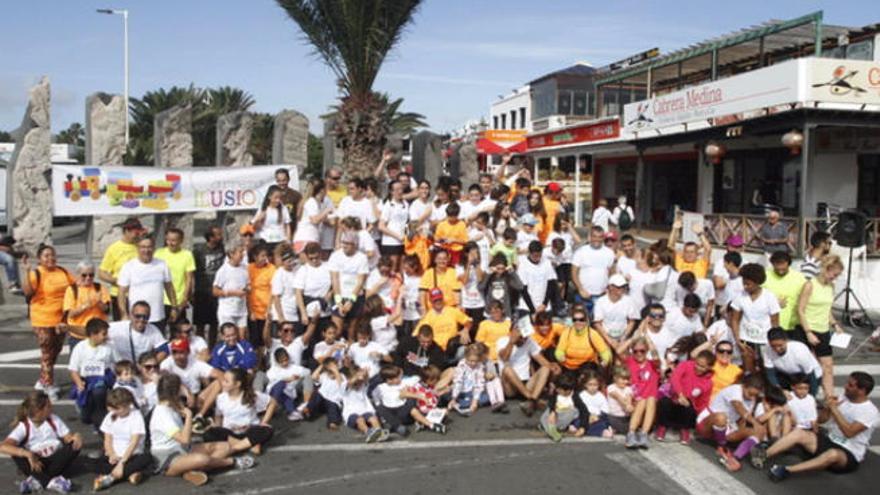 Carrera de la ilusión en Costa Teguise