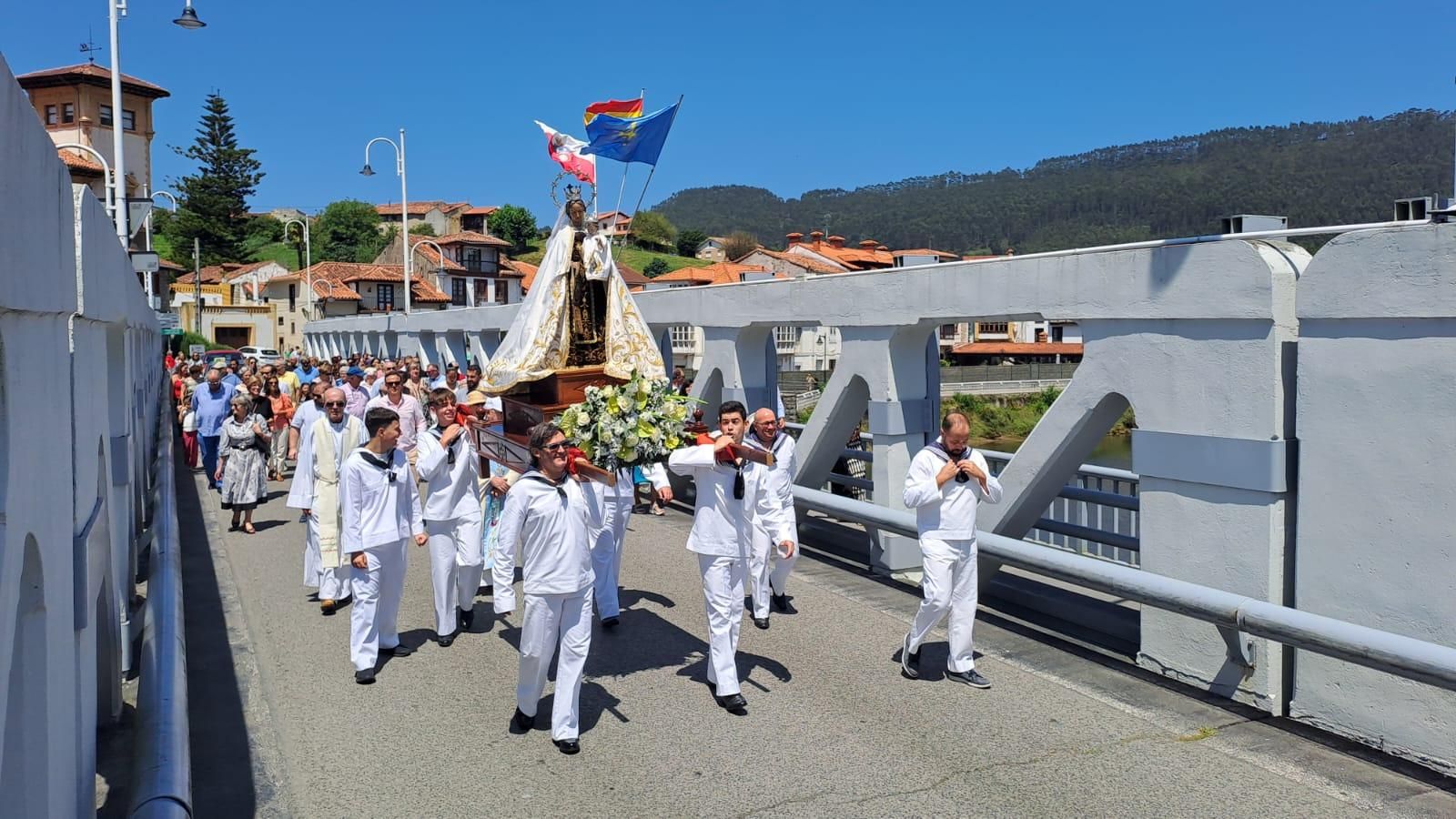 Bustio y Unquera, unidas por El Carmen