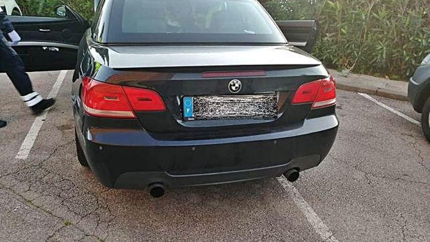 El vehicle que constava com a sostret a França.