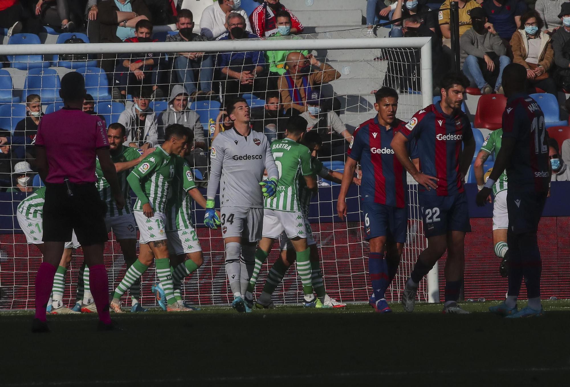 Las imágenes del Levante UD - Betis