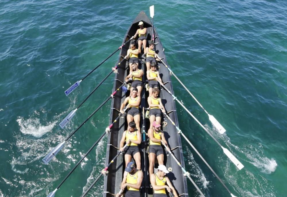 Las imágenes de la Bandera Femenina Concello de Vigo de traineras