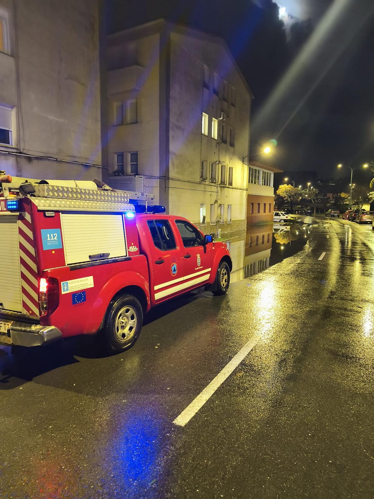 Los ríos Mandeo y Mendo sufren desbordamientos en Betanzos tras las lluvias de las últimas semanas