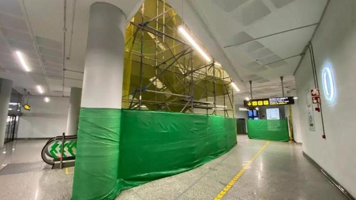 Ewige Bauarbeiten scheinen derzeit am Flughafen von Palma stattzufinden.