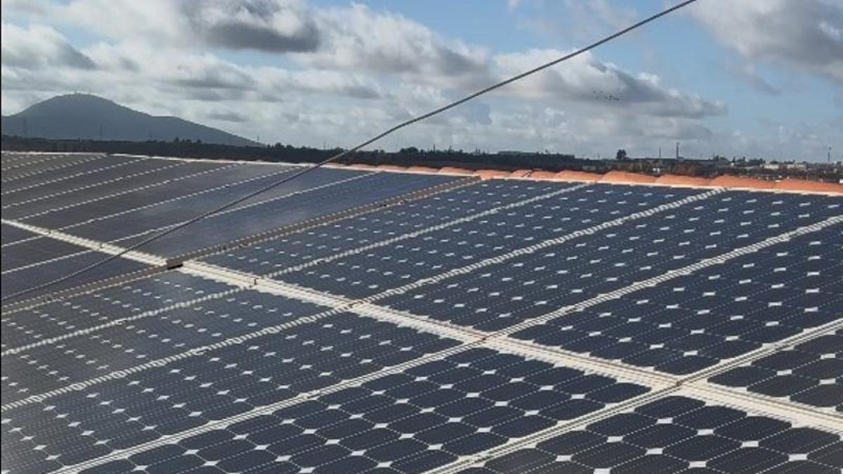 Imagen de una instalación fotovoltaica.