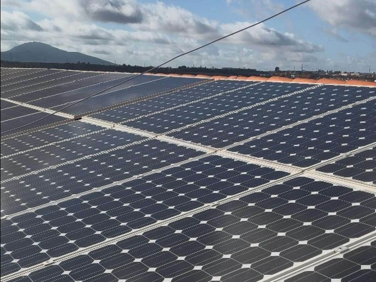 Imagen de una instalación fotovoltaica.