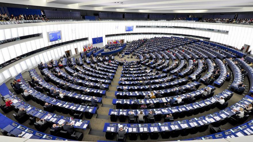 Interior del Parlament Europeu.