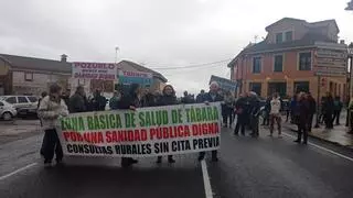 Cortan la carretera de Tábara para reivindicar la Sanidad rural