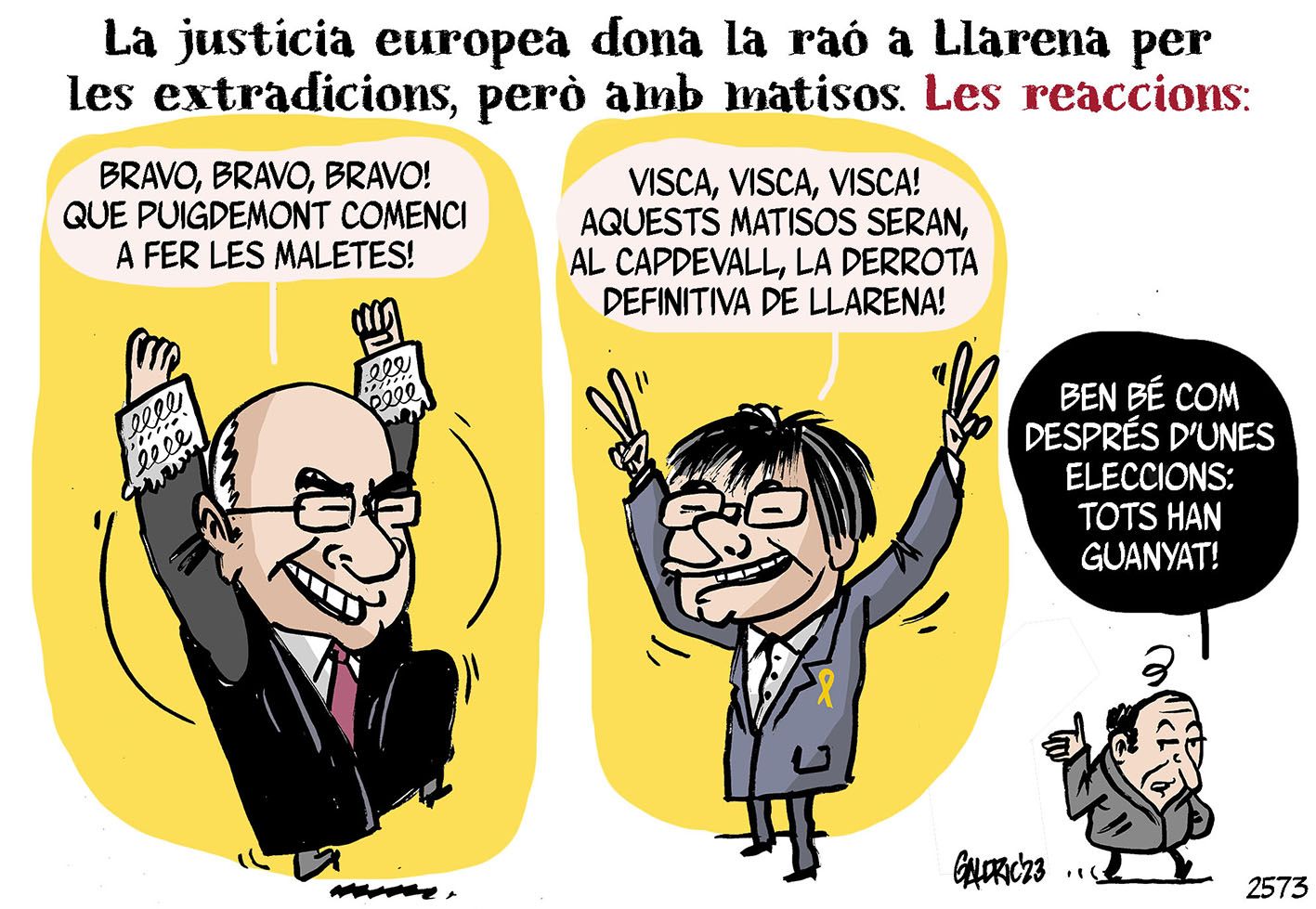 L’Adreçador de l’1 de febrer del 2023, per Galdric Sala