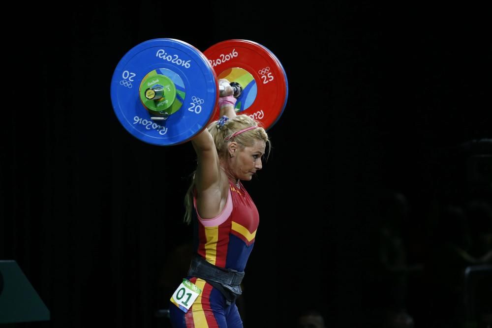 Lydia Valentín ha conseguido el bronce en la categoría de -75 kilos de halterofilia.