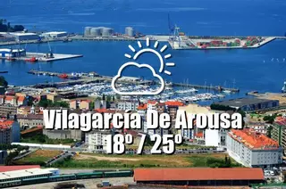 El tiempo en Vilagarcía de Arousa: previsión meteorológica para hoy, viernes 15 de agosto