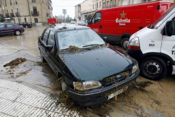 Fotogalería: Lluvias torrenciales en Aragón