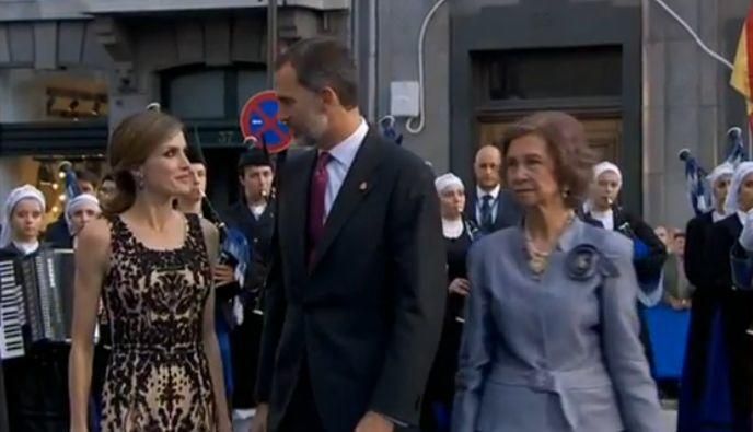 "La alfombra azul de los premios "Princesa de Asturias" 2016"