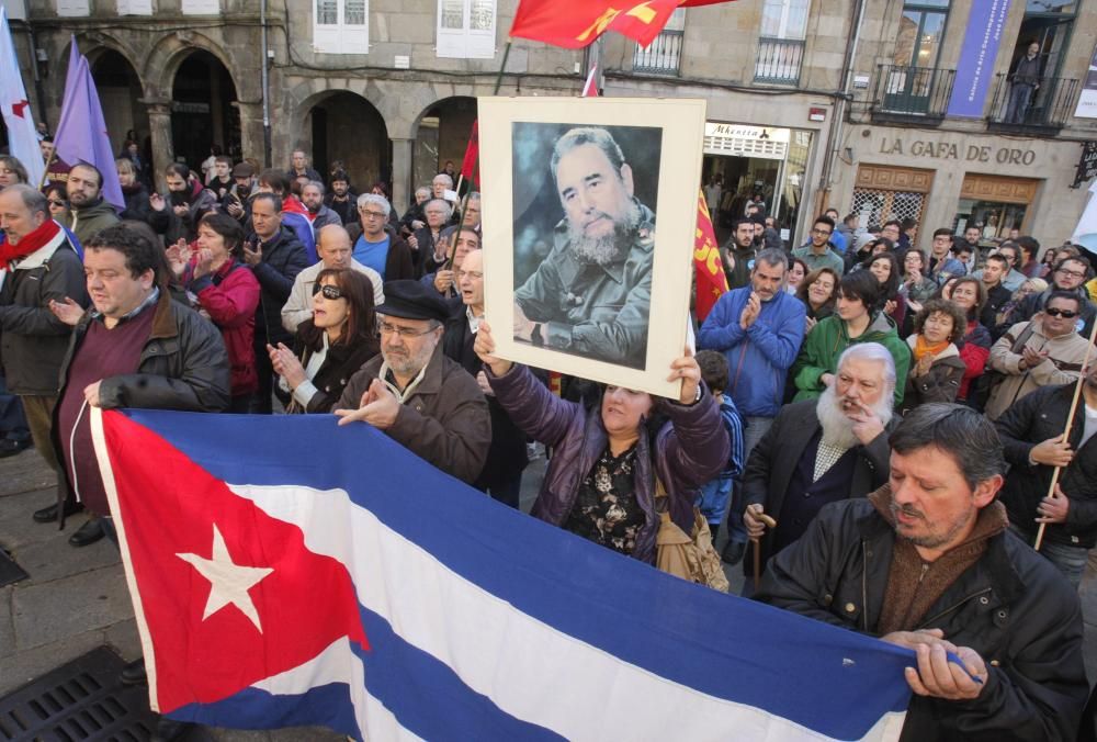 Galicia recuerda a Fidel Castro