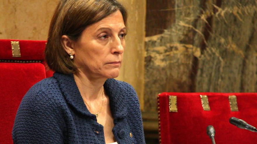 Carme Forcadell podria no repetir de presidenta del Parlament.