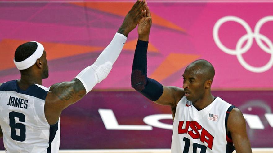 Los mejores LeBron y Bryant barren a Australia