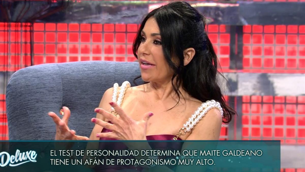 Maite Galdeano en el ’Deluxe’.