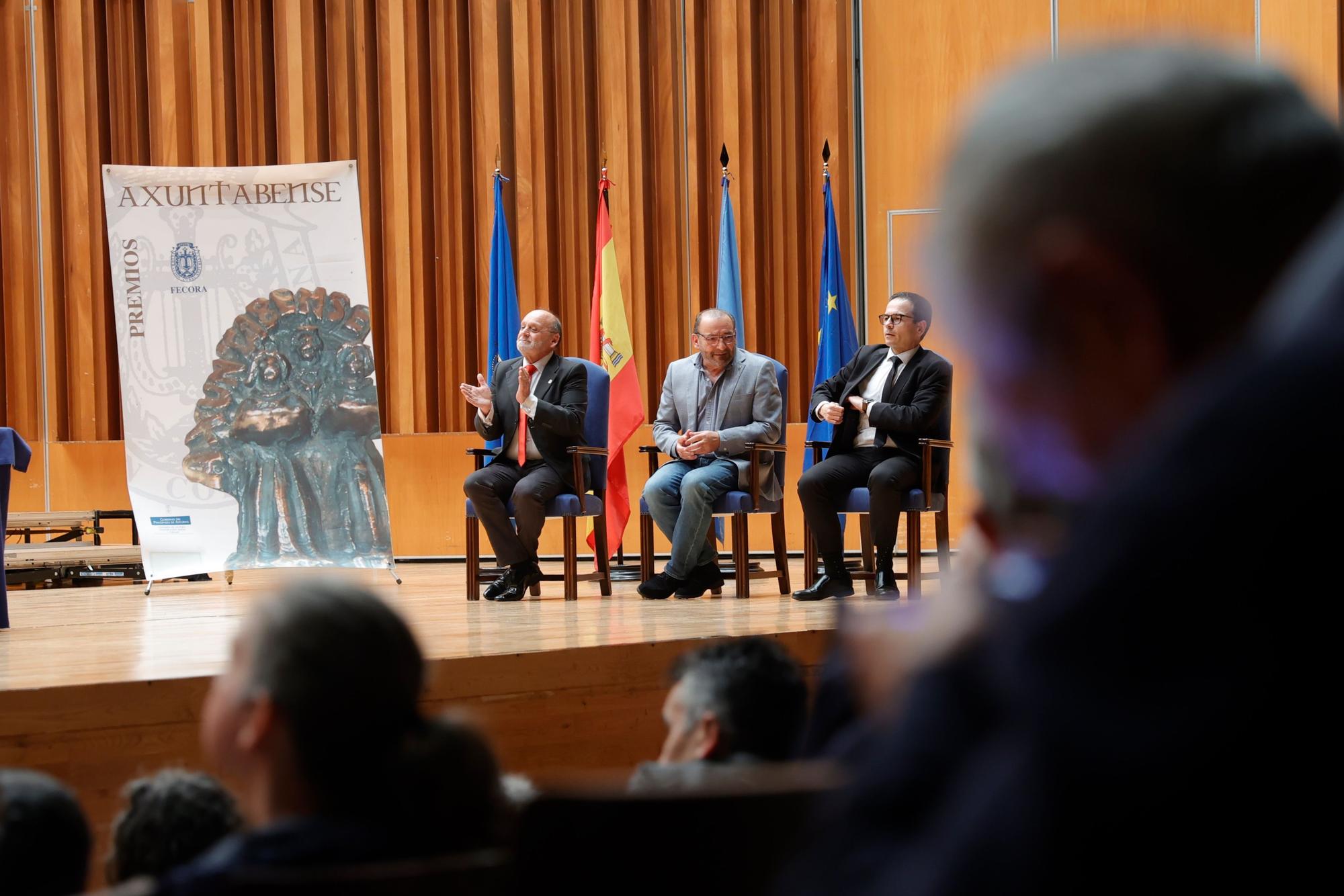 Entrega de los premios "Axuntábense".