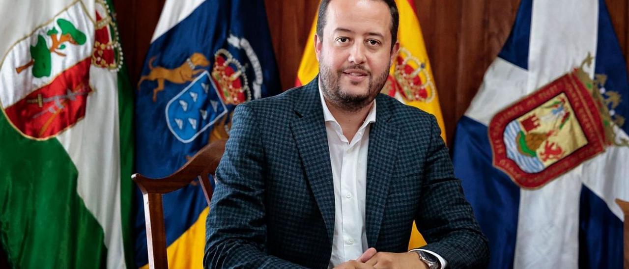 El alcalde de La Victoria, Juan Antonio García Abreu.