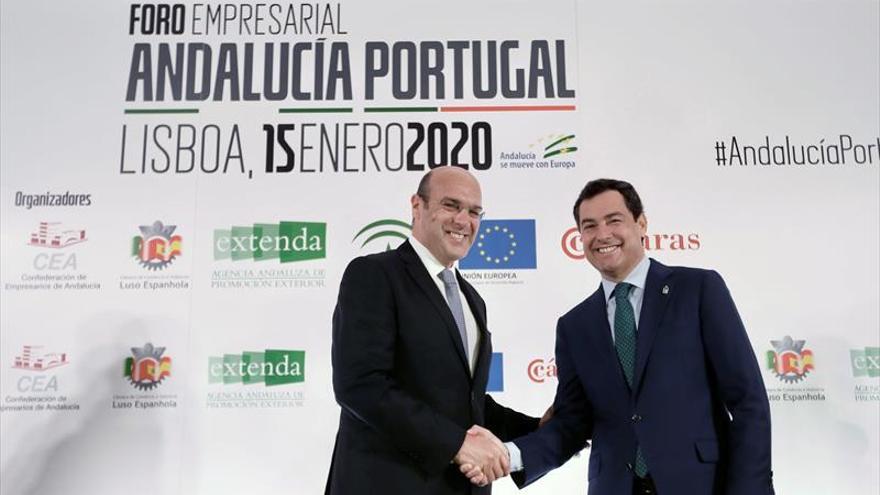 Andalucía busca en Portugal atraer más inversiones del país vecino