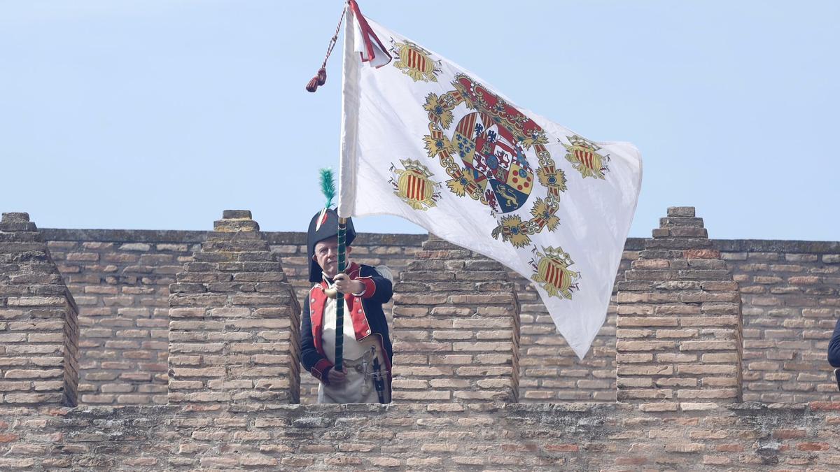 EN IMÁGENES | Así ha sido la recreación de la batalla del Segundo Sitio de Zaragoza