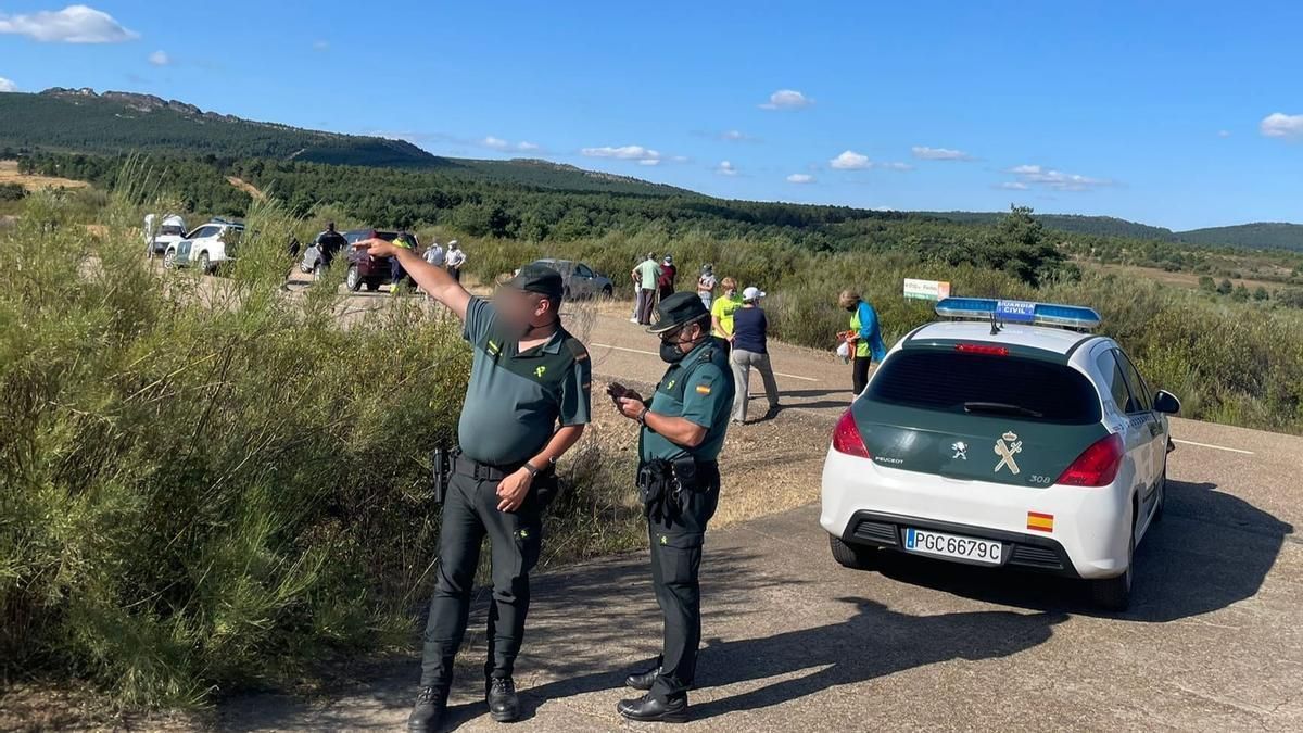 Guardia Civil en un operativo de búsqueda, fotografía de archivo.