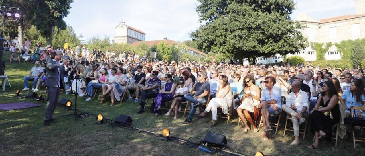 Pazo Baión se llenó para escuchar al gaiteiro más internacional.