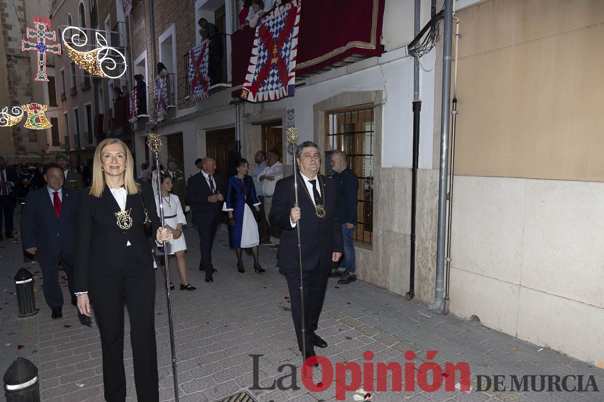 Fiestas de Caravaca | Procesión de día 3 de mayo (Procesión, parlamento y baño)