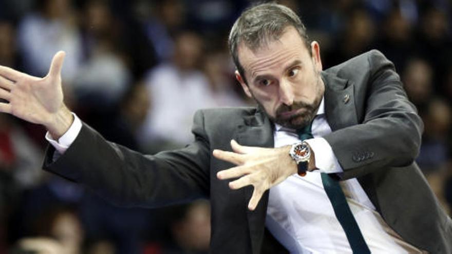 Joan Plaza, entrenador de Unicaja Málaga