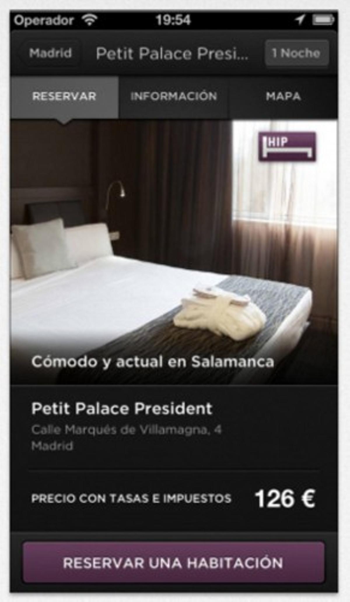 HOTEL TONIGHT. Una escapada romántica a buen precio