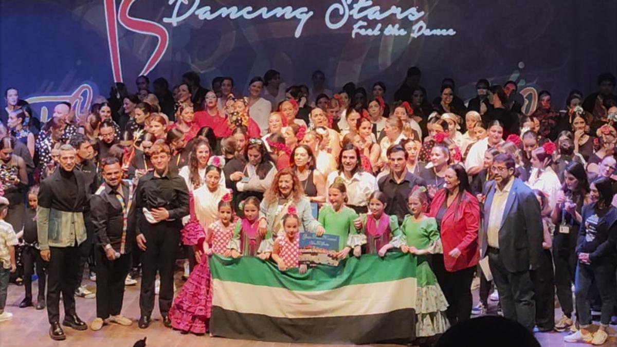 Entrega del premio especial del jurado al alumnado de Monesterio y Fuente de Cantos