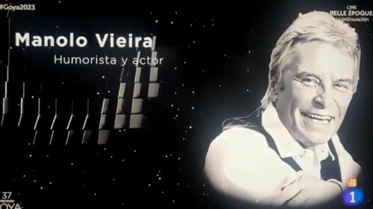 Manolo Vieira, recordado en los Goya