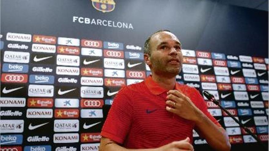 Iniesta, convençut que el Barça té equip per &quot;aspirar a tot&quot;