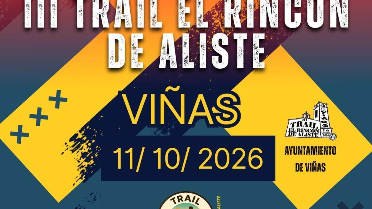 Cartel del Trail "El Rincón de Aliste"