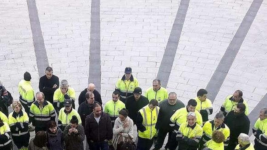 Una asamblea del personal laboral del Ayuntamiento.