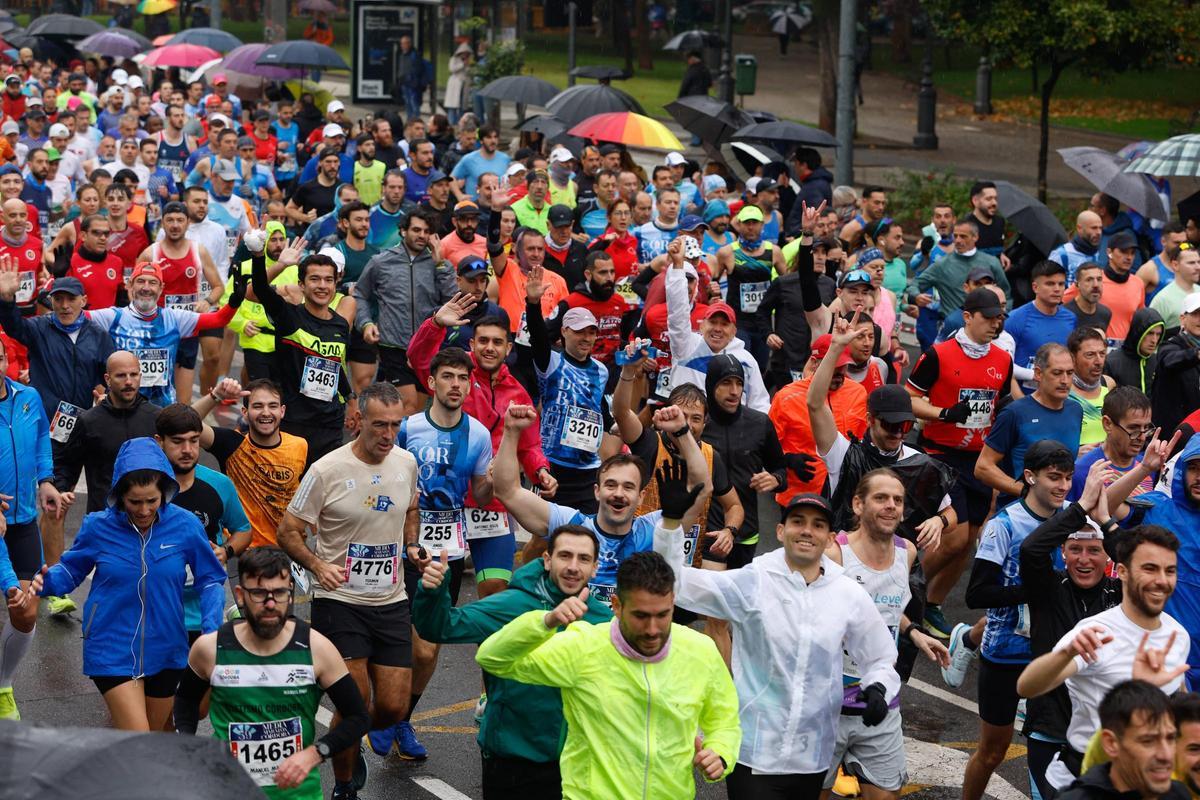 Salida de la pasada edición de la Media Maratón de Córdoba.
