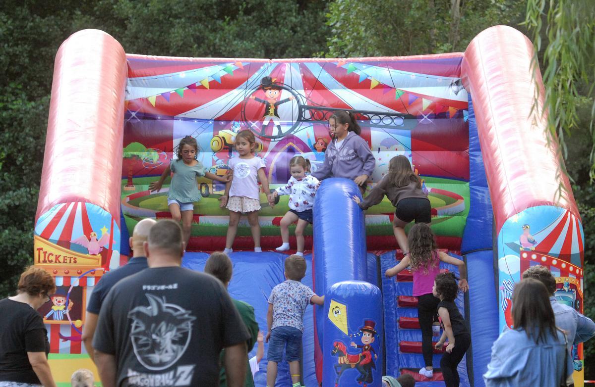 Hinchables para los niños.